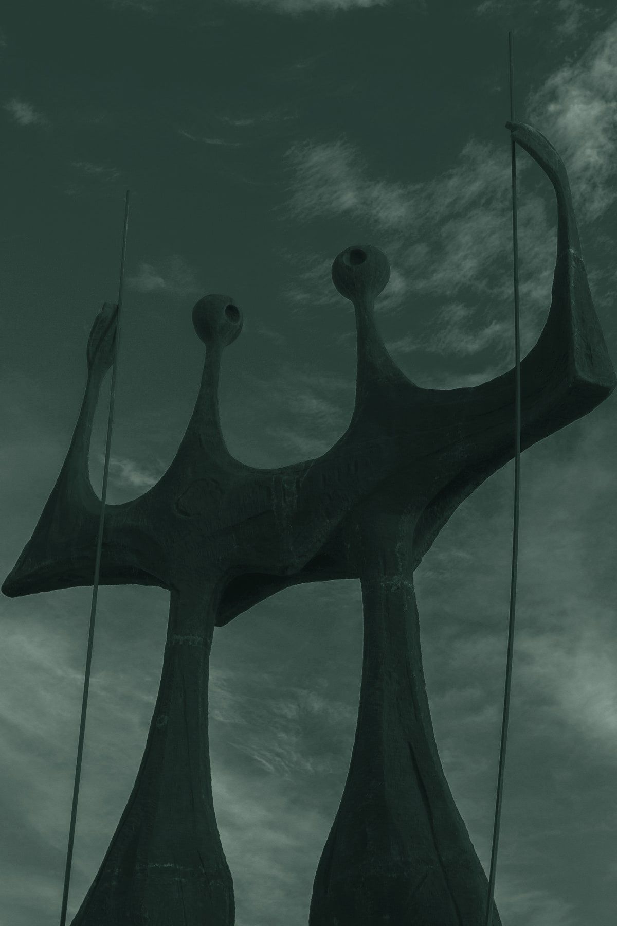 Escultura Os Candangos, homenagem aos trabalhadores que construíram Brasília